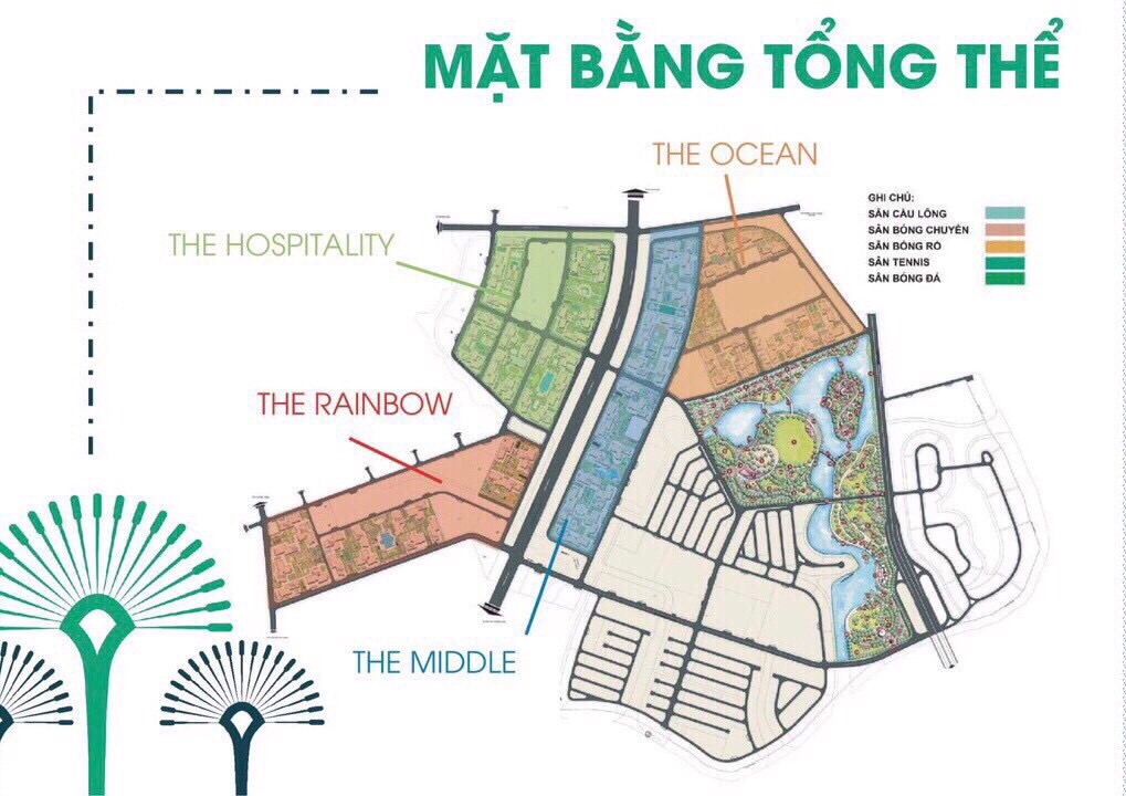 Mặt bằng tổng thể các Phân khu Vinhomes Grand Park Quận 9 mới nhất 2019