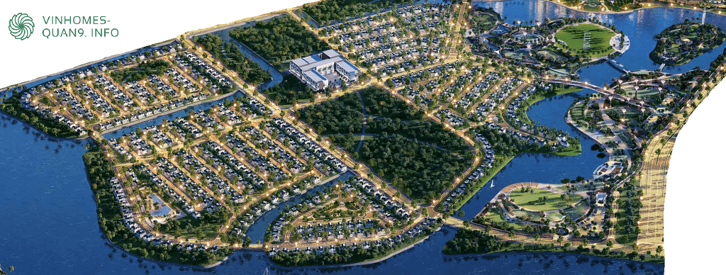 Mặt bằng tổng thể Nhà phố Vinhomes Grand Park Quận 9
