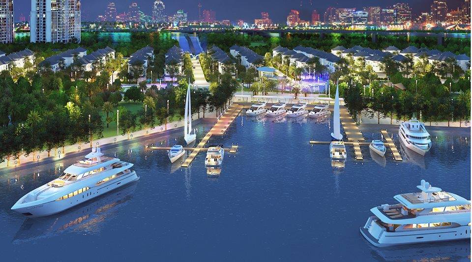 bến du thuyền Vinhomes Quận 9